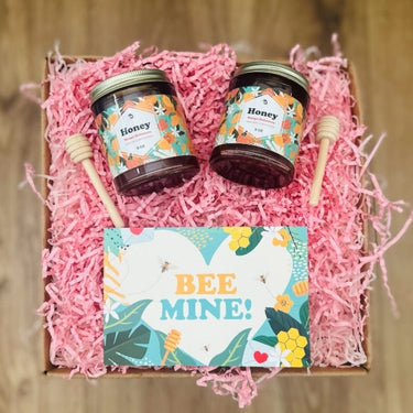 BEE MINE Mango Habanero Honey Tropical Fruit Box